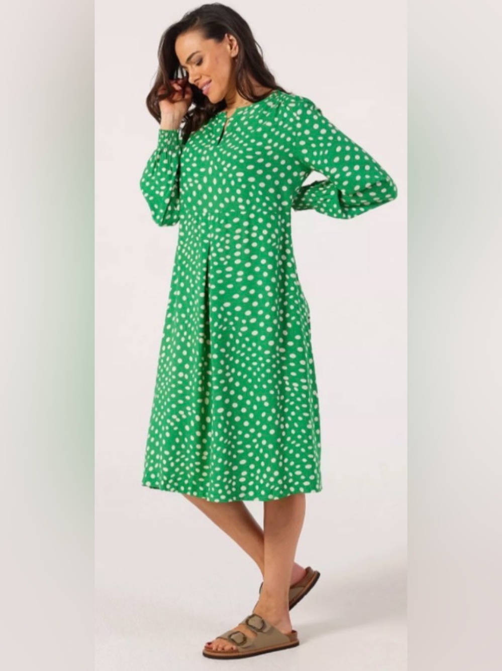 Masai Copenhagen Nexora Printed Classic Viscose Dress